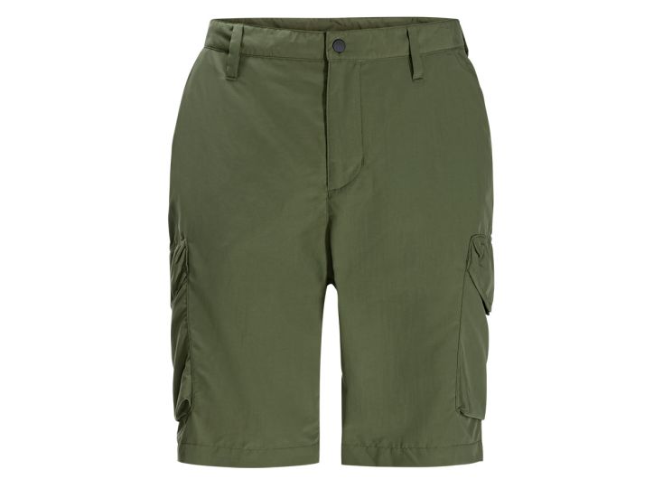 Jack Wolfskin Kalahari Cargo Greenwood heren korte broek