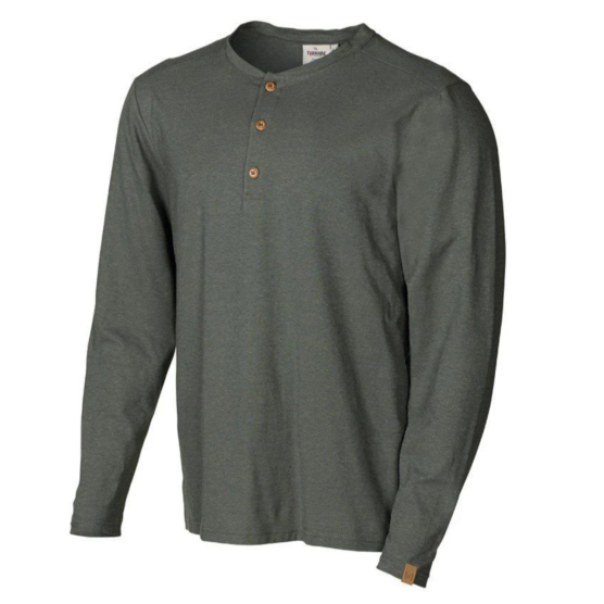 Ivanhoe GY Eje hemp heren longsleeve - Green
