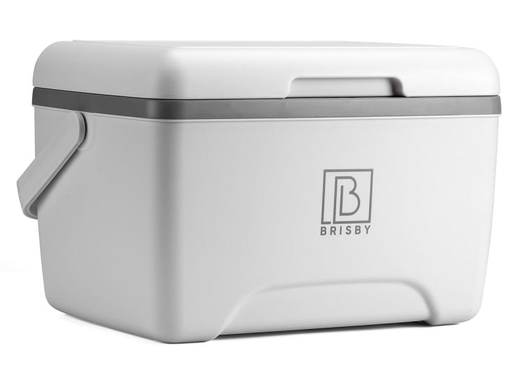 Brisby 8 liter koelbox met 2 koelelementen - White
