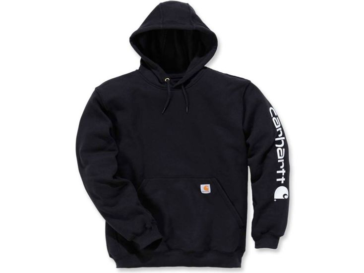 Carhartt Logo Sleeve Graphic Black heren sweatshirt