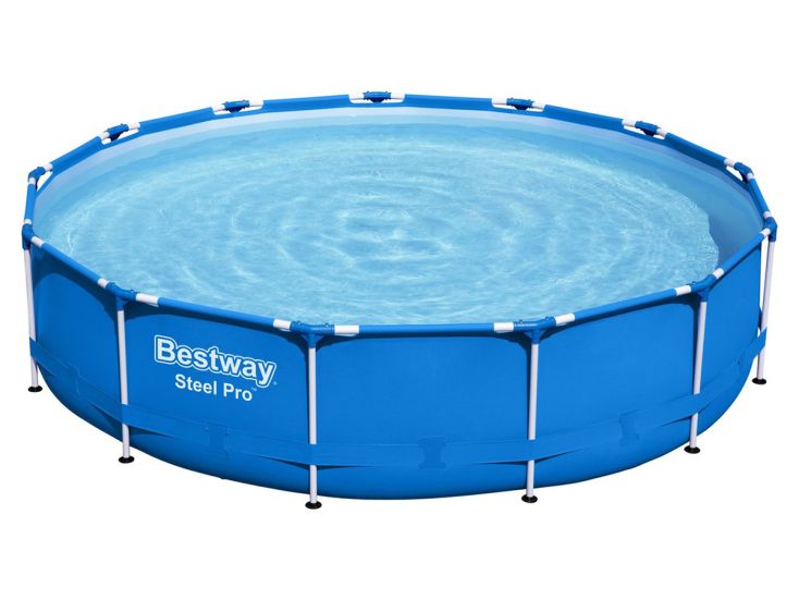 Bestway Steel Pro Ø396 cm zwembad met pomp