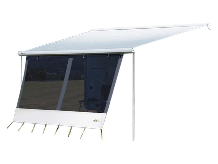 DWT Happy Sun voorwand 280cm zwarte luifel voorwand