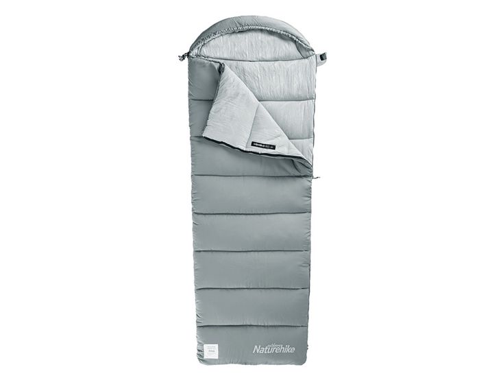 Naturehike 220 x 80 Grey lichtgewicht katoenen slaapzak