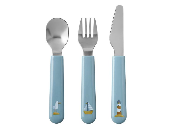Mepal Mio 3-Delig Kinderbestekset - Sailors Bay