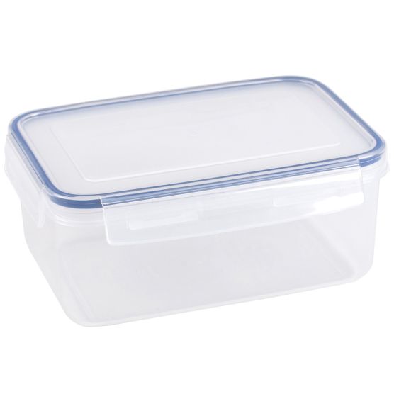 Sunware Basic 2 liter transparante vershouddoos met clips
