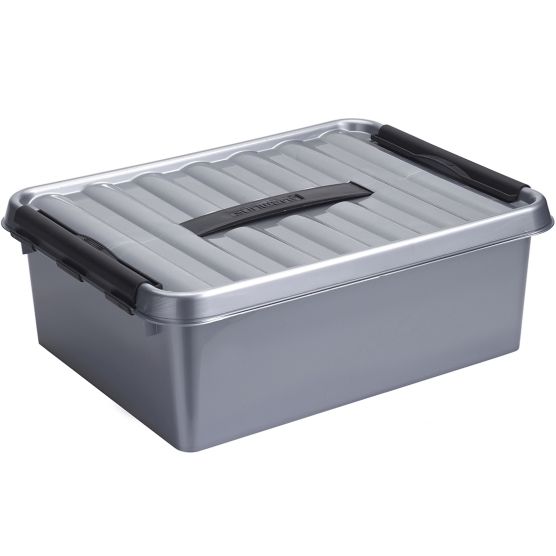 Sunware Q-line 12 liter opbergbox - Black