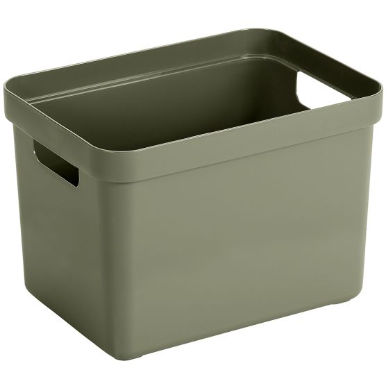 Sunware Sigma home 18 liter opbergbox - Darkgreen