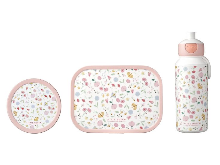 Mepal Campus complete lunchset - Flowers & Butterflies