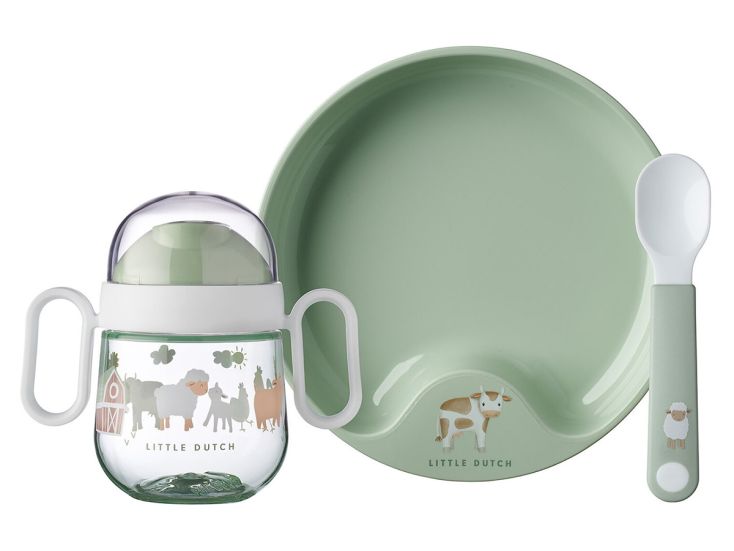 Mepal Mio 3-delig babyservies - Little Farm