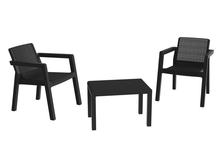 Toomax Riviera 2-persoons loungeset - Anthracite