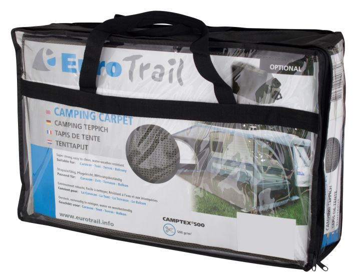 Eurotrail Camptex 250 x 300 tenttapijt - Grey