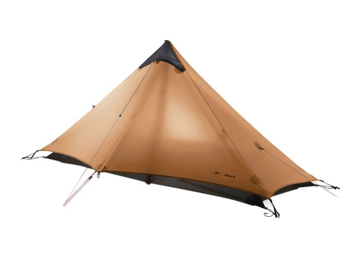 3F UL GEAR Lanshan 1-persoons tent - Brown