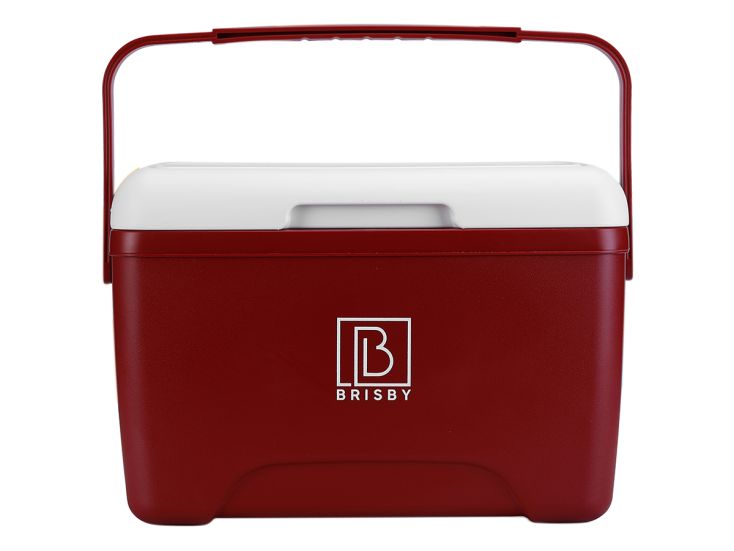 Brisby 8 liter koelbox met 2 koelelementen - Red