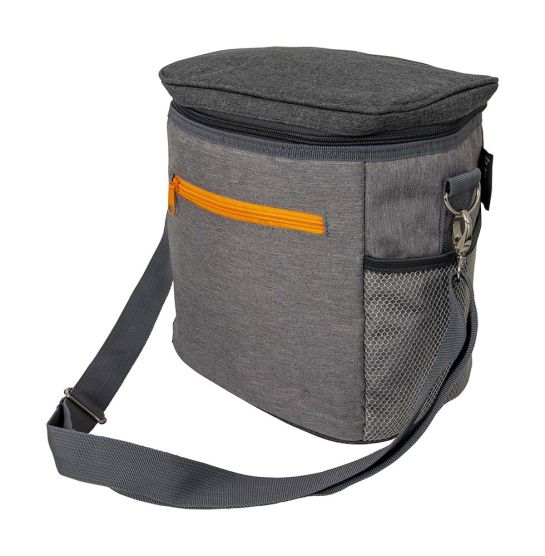 Bo-Camp 20 liter grijze koeltas