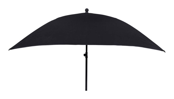 Bo-Camp 170 x 170 cm vierkante parasol - Black