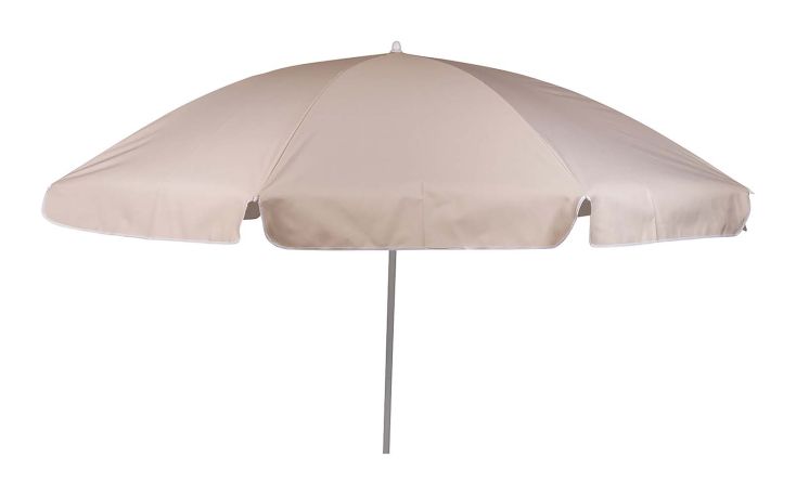 Bo-Camp Ø 250 cm parasol met knikarm - Beige