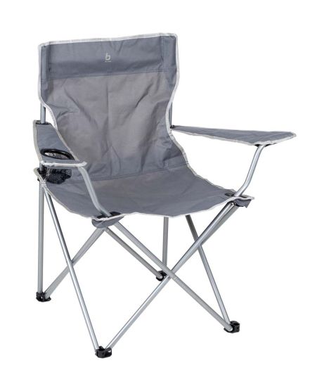 Bo-Camp Compact opvouwbare stoel - Grey