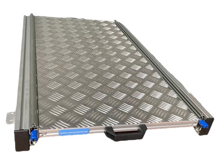 Aluminium Camper schuifframe met bovenplaat - 90x40 cm