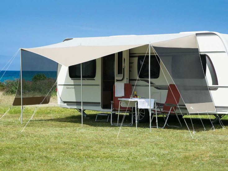 DWT Coco zonneluifel - maat 2 (410x240cm)