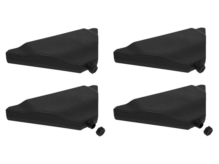 VONROC Premium vulbare parasoltegels - 4 stuks