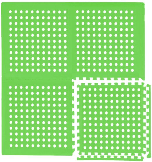 Eyepower 62x62cm set van 44 zwembad vloertegels - Green