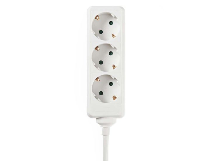 Nedis EXSO315F1WT 3-voudige stekkerdoos - 1,5 meter