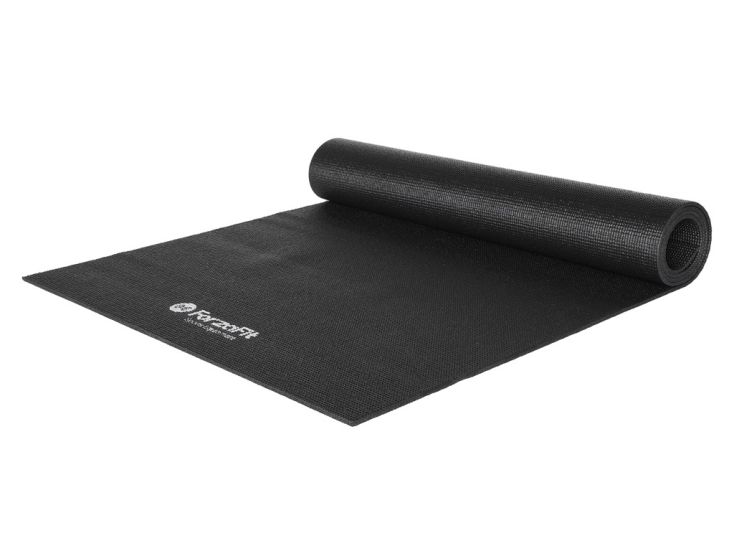 ForzaFit 4 mm antislip yogamat - Black