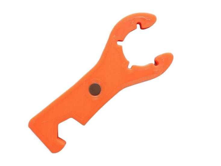 Campline 2 in 1 gasflessleutel met magneet