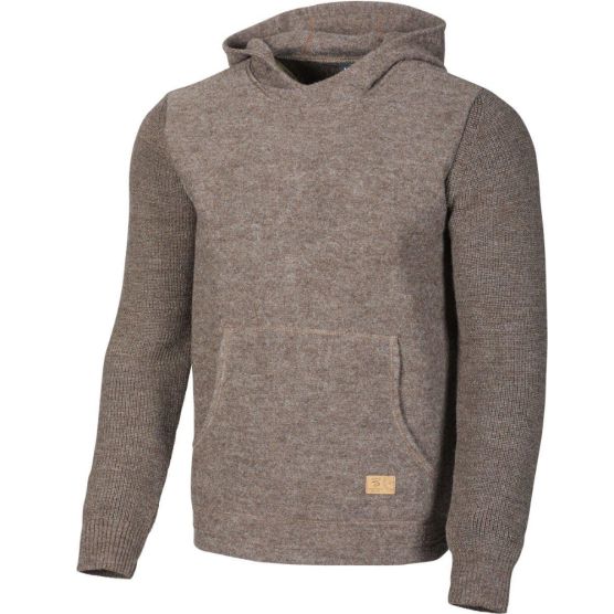 Ivanhoe NLS Pentland Hood Nutmeg bruine trui met capuchon