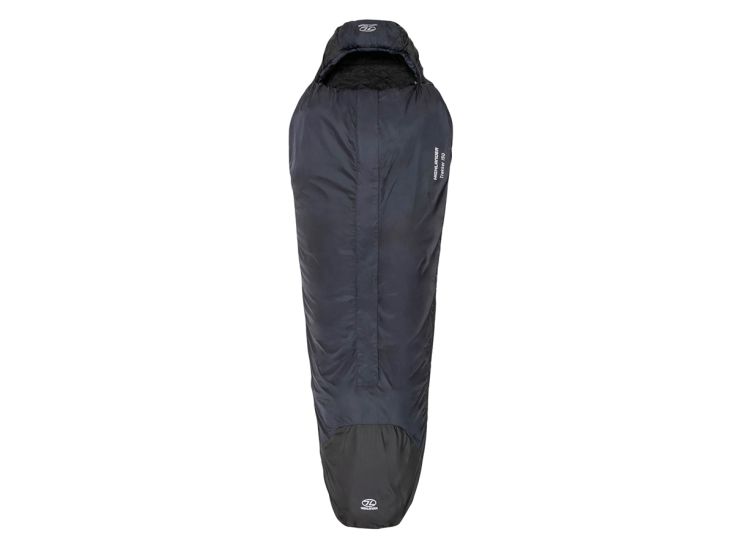 Highlander Trekker 150 mummyslaapzak - Black