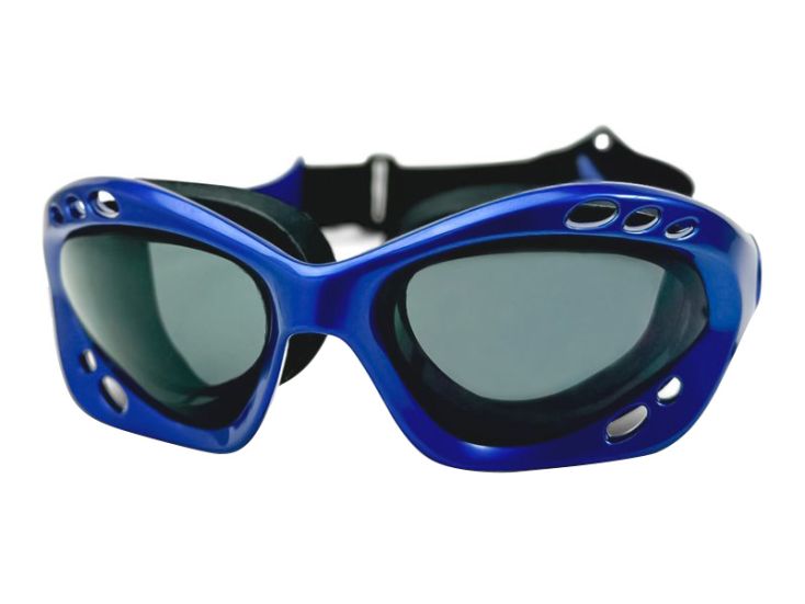 Glogglz Cudaz UV400 watersport duikbril - Blue