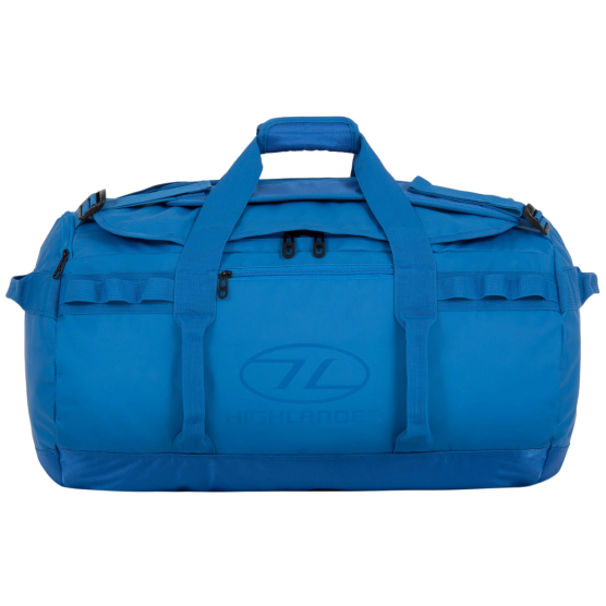 Highlander Storm Kitbag 65 blauwe weekendtas