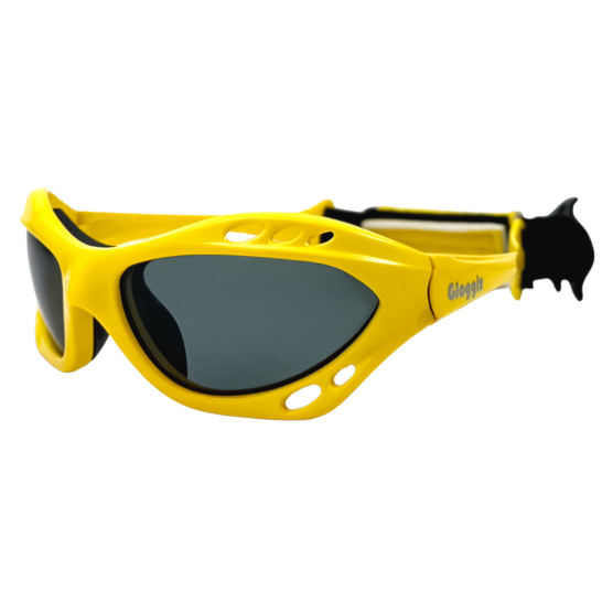 Glogglz Rayz Gele UV-beschermde Zonnebril - Yellow