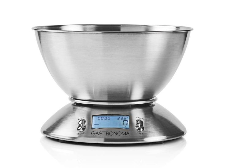 Gastronoma 18310021 Keukenweegschaal - Zilver