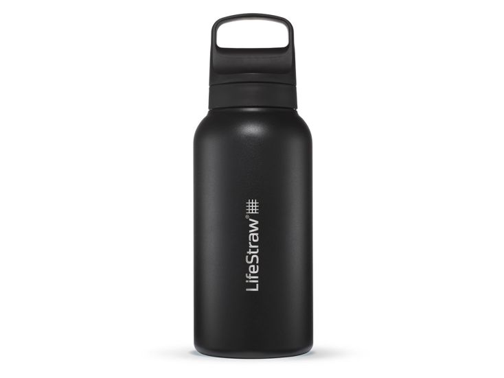 LifeStraw Go 2.0 1L geïsoleerde waterfilterfles - Black