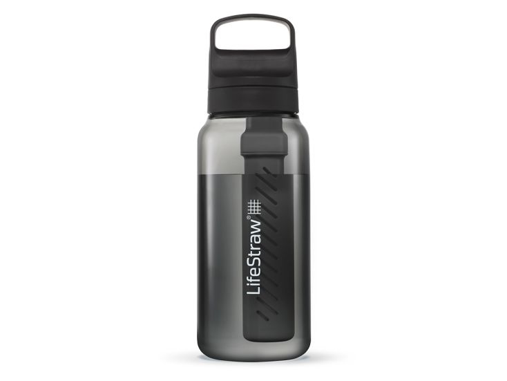 LifeStraw Go 2.0 1L waterfilterfles - Black
