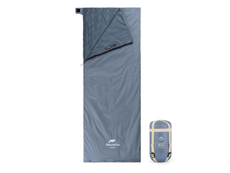 Naturehike 190 x 75 cm lichtgewicht slaapzak - Light Blue