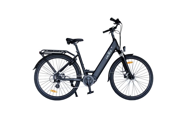 Lacros Drafter elektrische fiets met Middenmotor - Matzwart