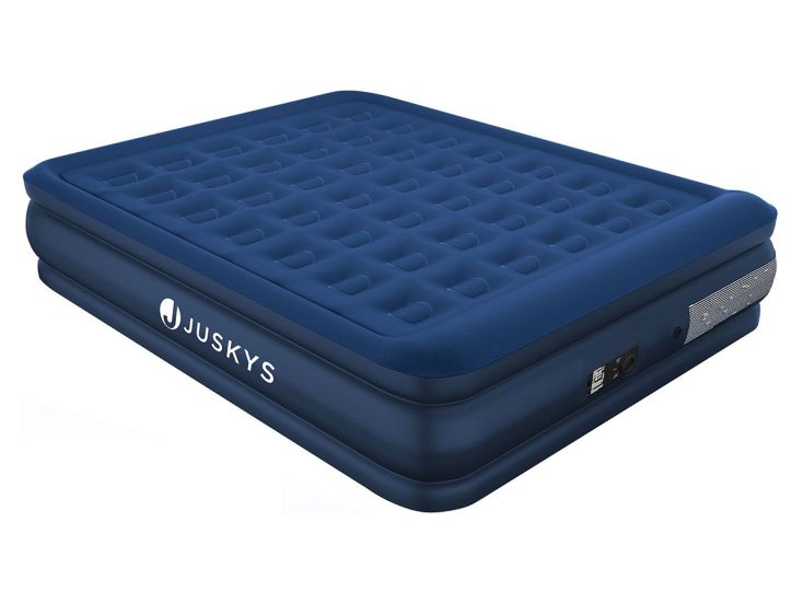Juskys Sapri L zelfopblaasbaar luchtbed - Blue