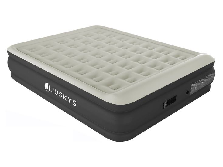 Juskys Sapri L zelfopblaasbaar luchtbed - Grey