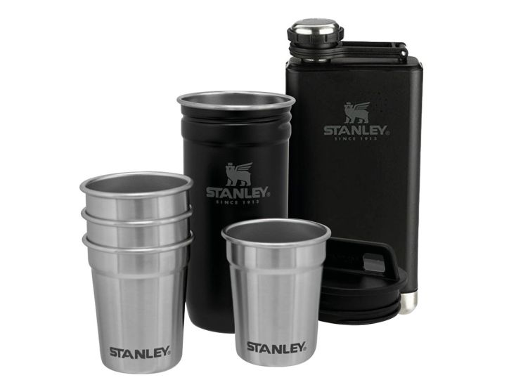 Stanley 55ml Shotglass Set met 230ml Flacon - black