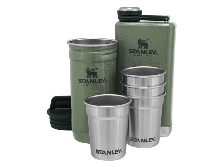 Stanley 55 ml shotglazen set met 230ml Flacon - Green