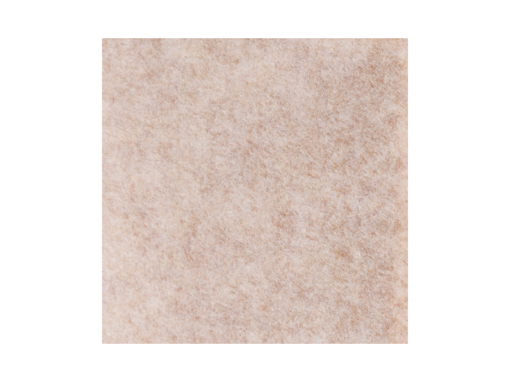 Full stretch 10 meter naaldvilt - beige