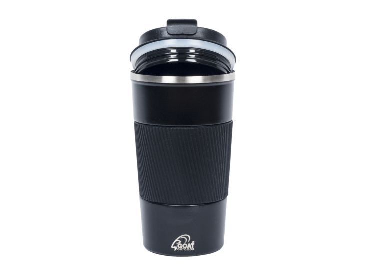 GOAT Outdoor 510 ml RVS Koffiebeker to go - Zwart