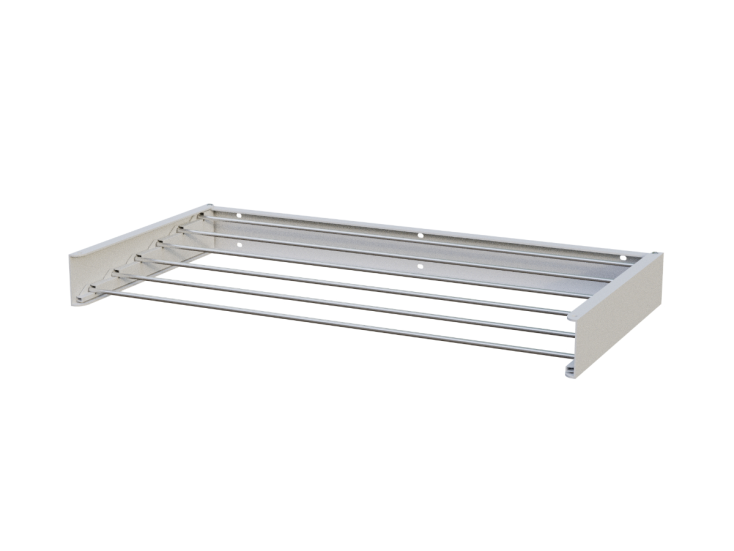 MiKas Inklapbaar Wanddroogrek XL - Wit