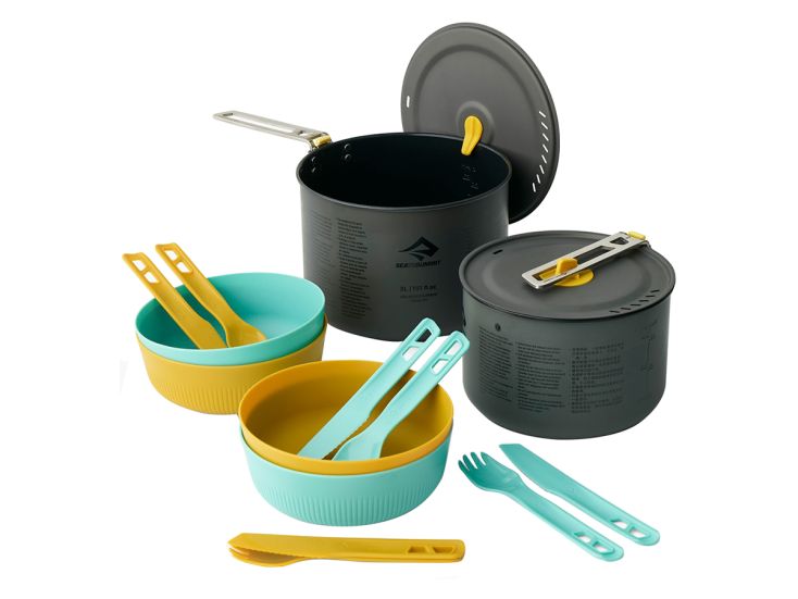 Sea to Summit 2-pots 14-delige kookset