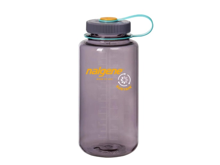 Nalgene Sustain Wide-Mouth 1 liter drinkfles - Aubergine
