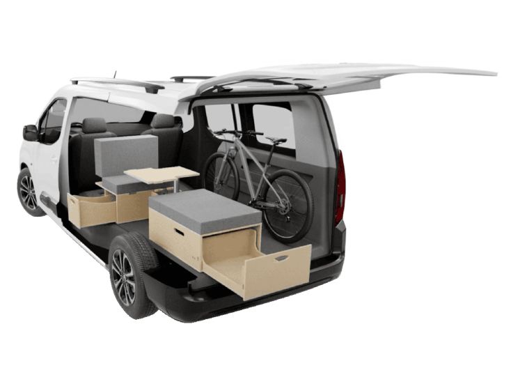 Tchao Tchao Ludospace campingbox - 1 persoon