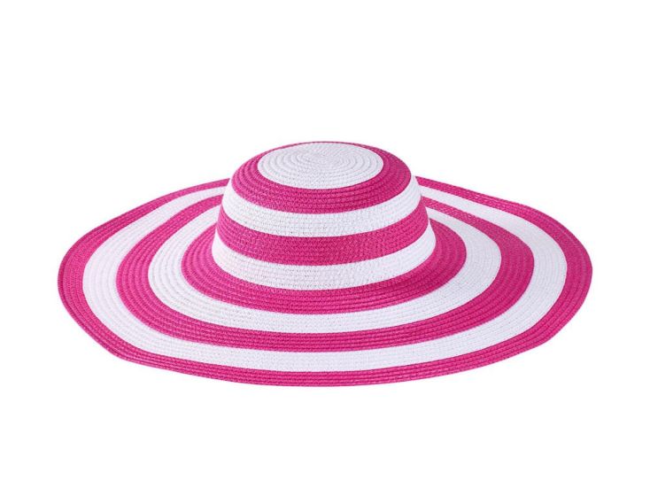 Decopatent Zonnehoed Dames - Strohoed UV - Maat: Volwassenen