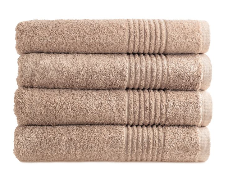 PHLOX Supreme 70 x 140 cm set van 4 handdoeken - sand